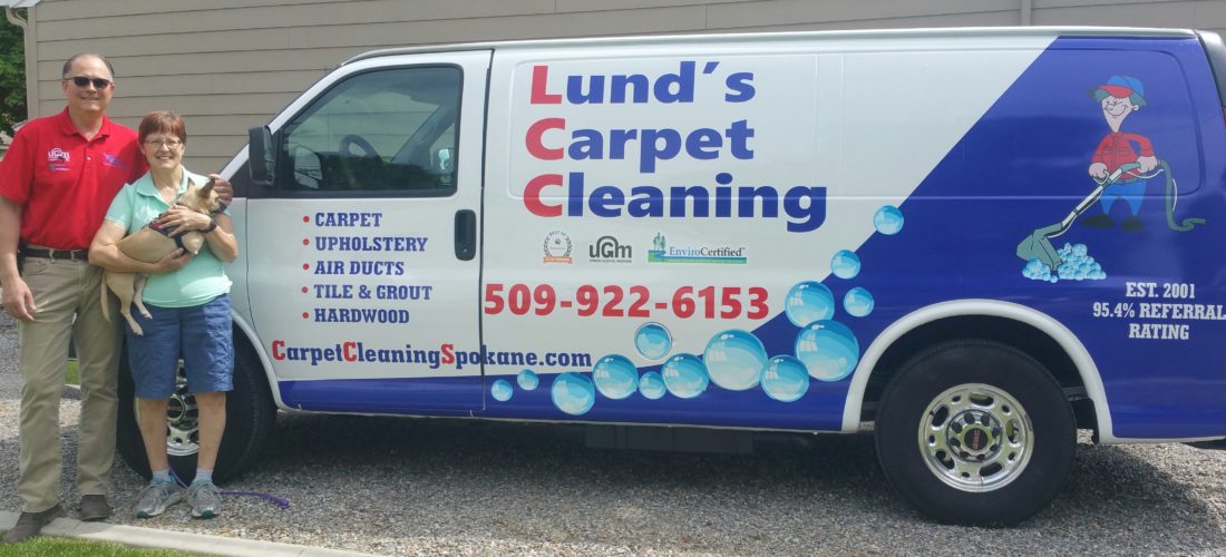 Lunds Carpet Cleaning - 2011 Van