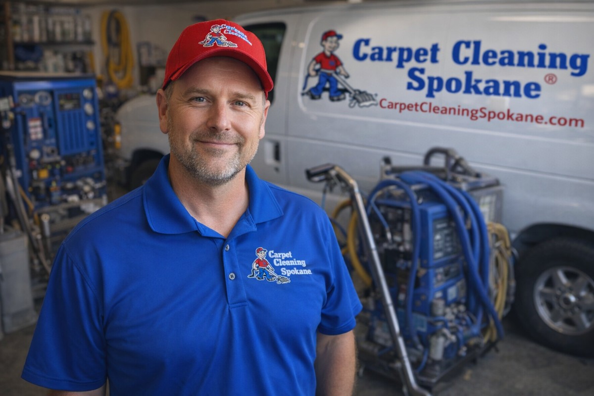 Ben Lund owner of Lunds Carpet Cleaning Spokane